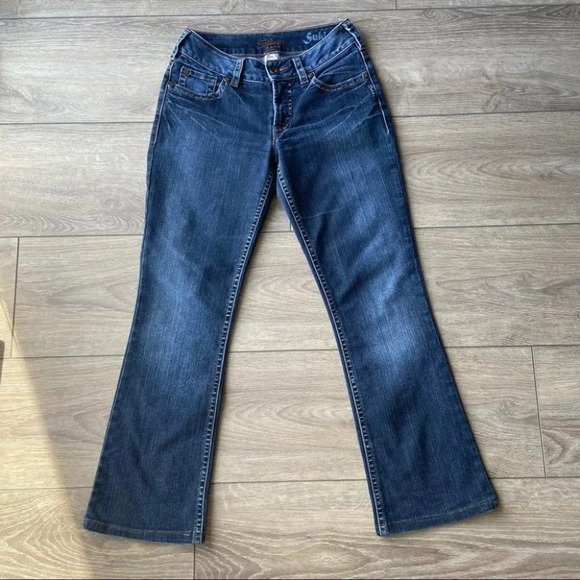 Silver Slim Bootcut Sukiyaki Jeans - Picture 2 of 15